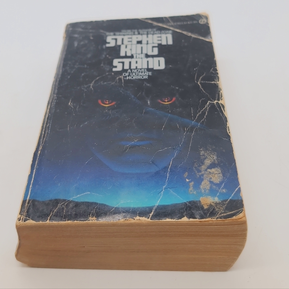Stephen King The Stand Paperback — Dark Blue Cover 1980